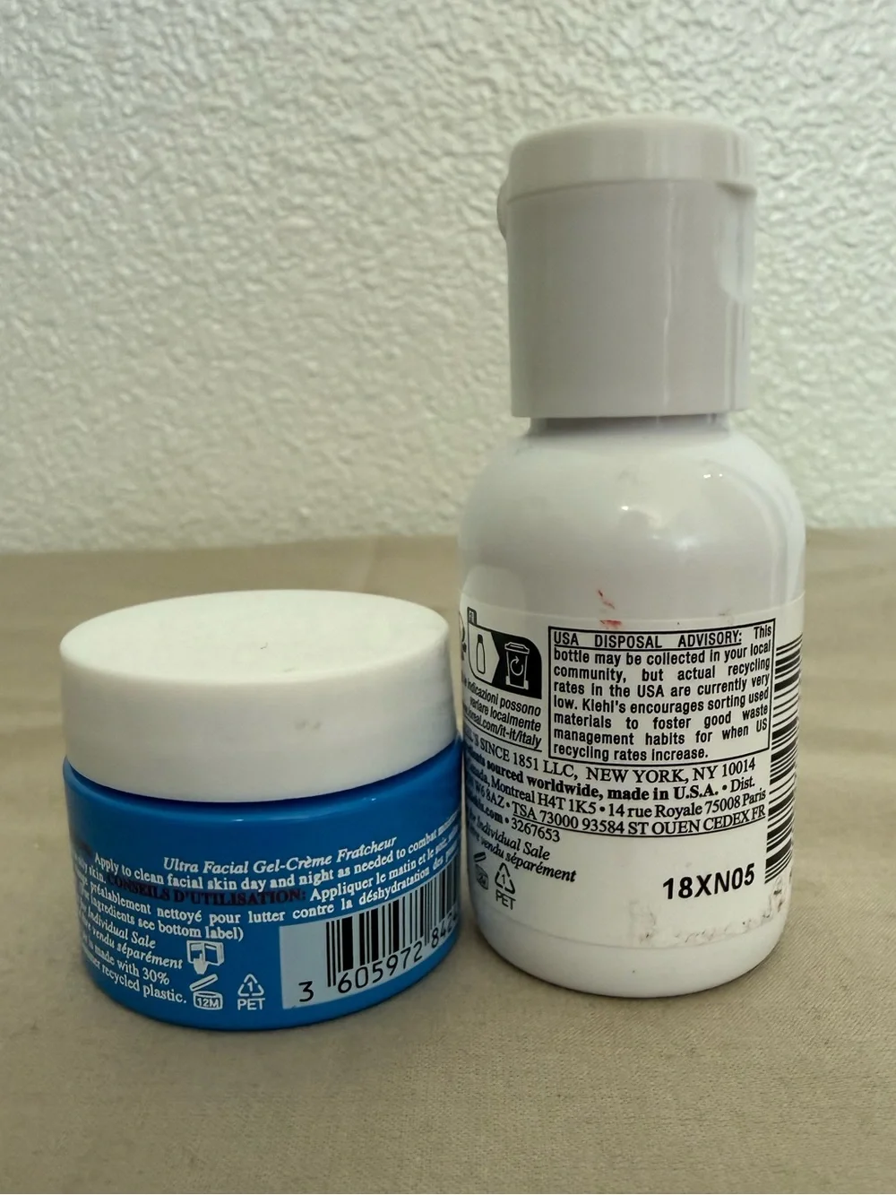 Kiehl's Ultra Facial Gel Cream & Toner Duo